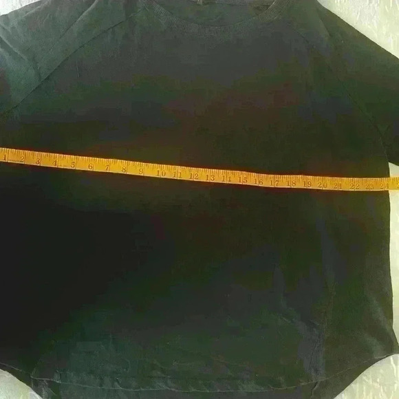 Women’s basic black long sleeve tee shirt size XL - Picture 5 of 5